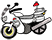 白バイ