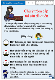 Chú ý trộm cấp tài sản để quên