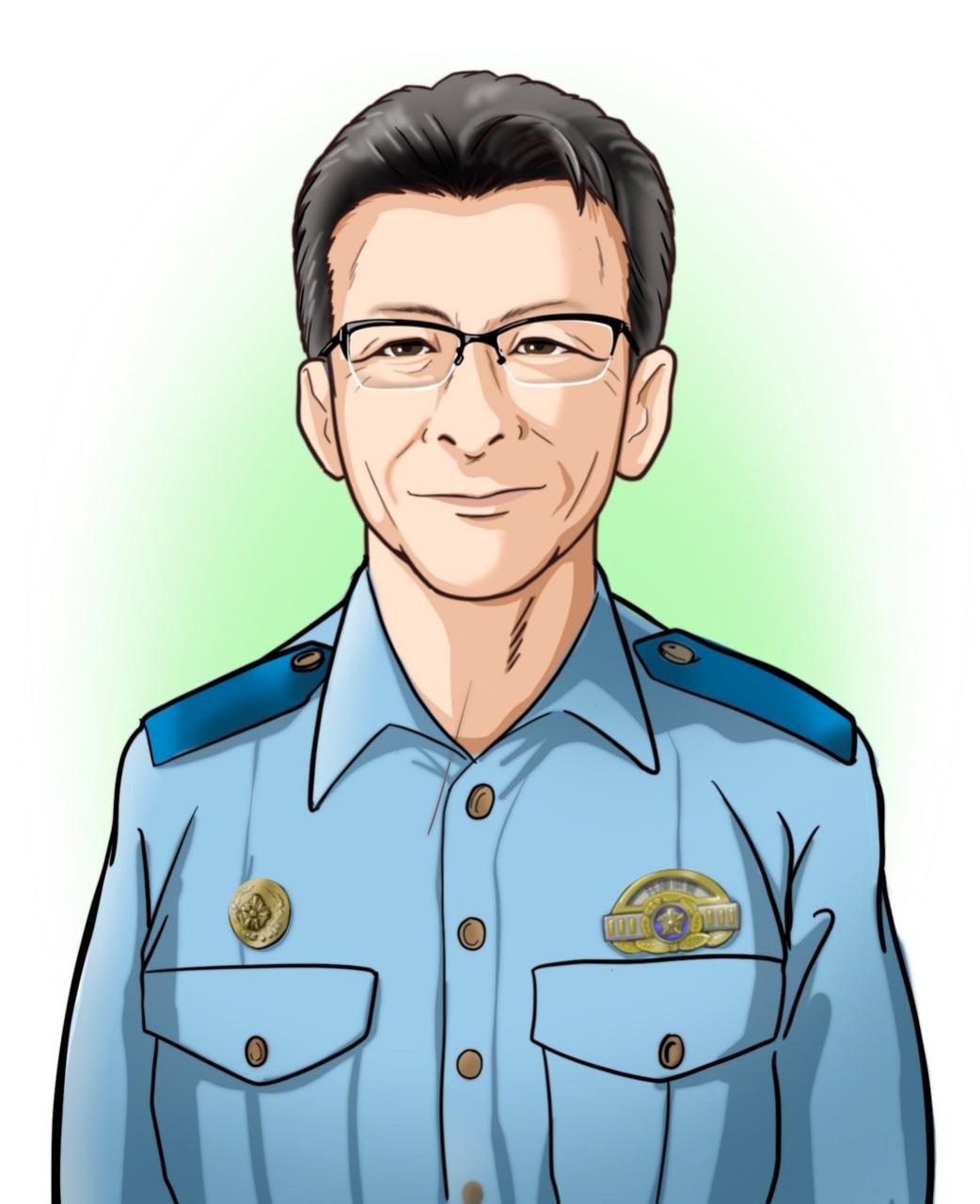 署長似顔絵