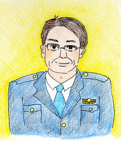 署長似顔絵