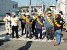 甲子園地域交通安全活動推進委員の活動