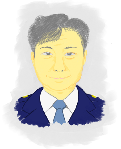 署長似顔絵