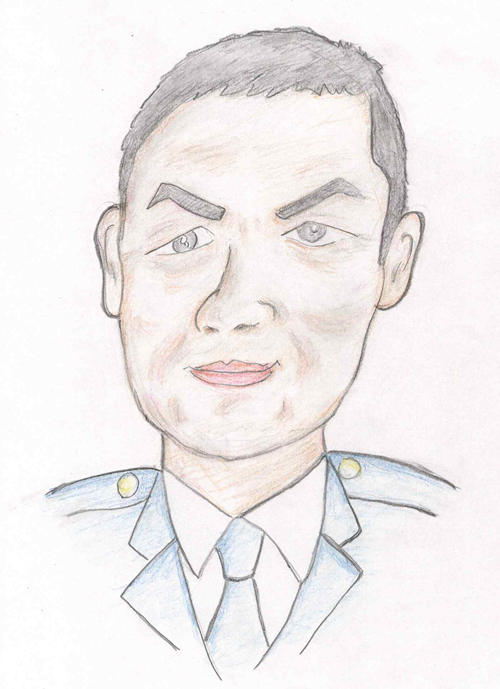 署長似顔絵