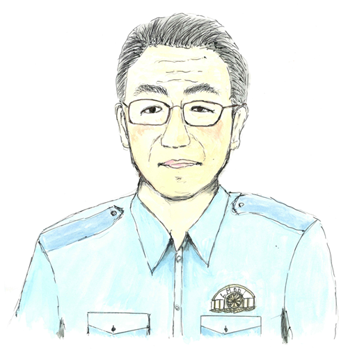 署長似顔絵