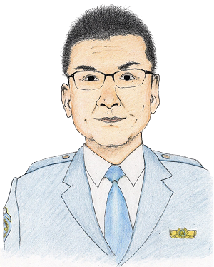 署長似顔絵