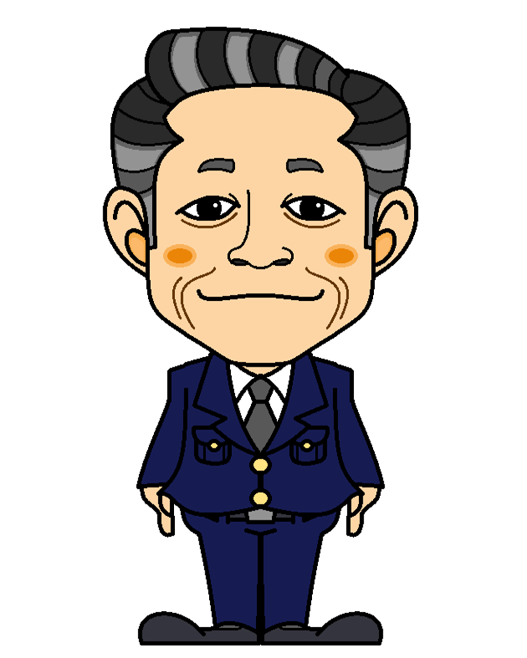 署長似顔絵