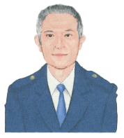 署長似顔絵