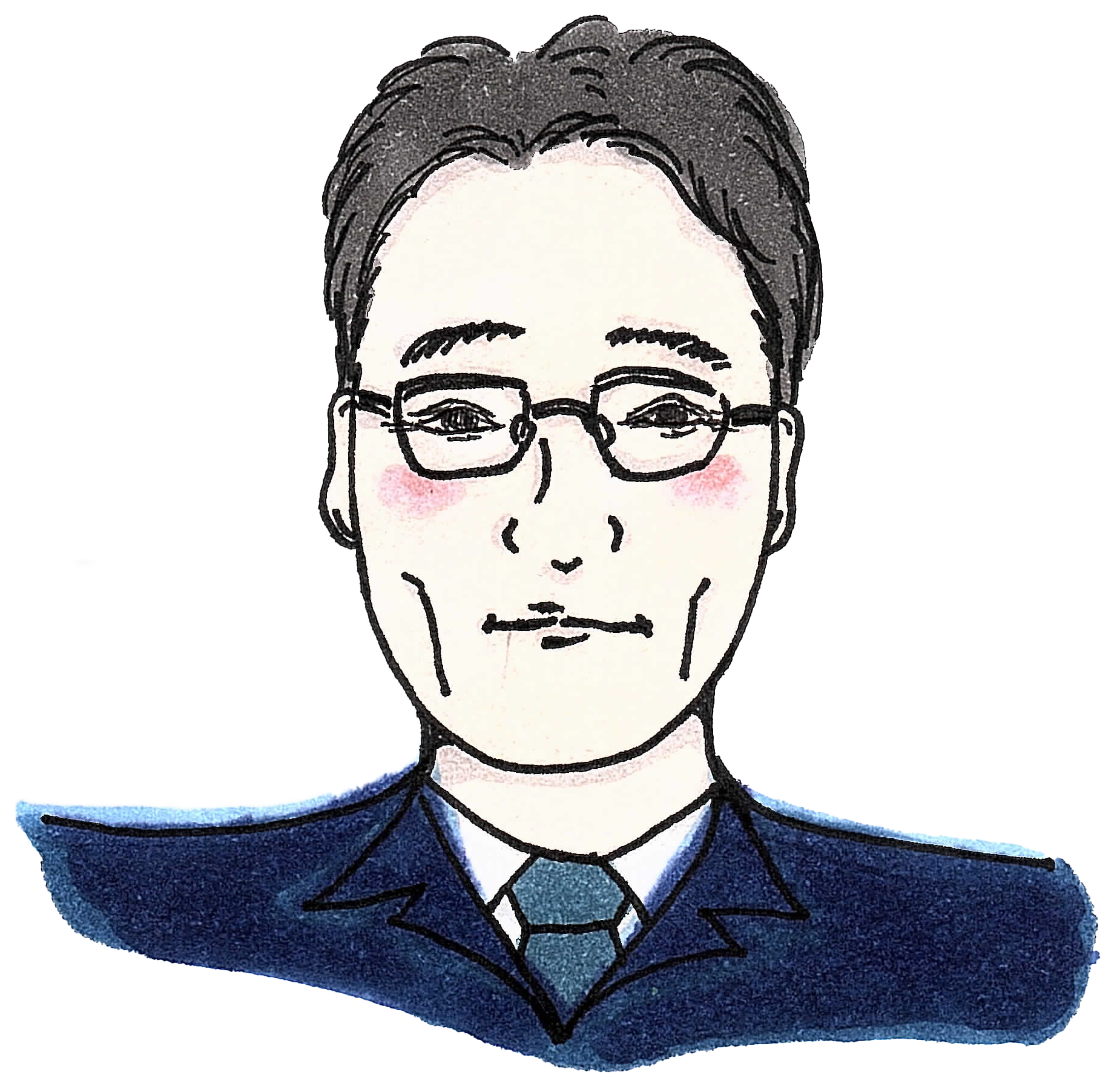 署長似顔絵