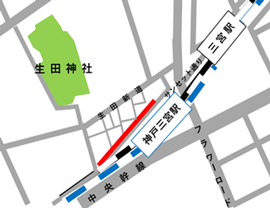 生田2-6地図