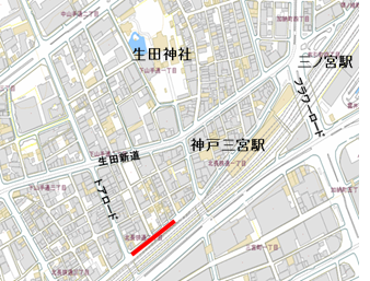 生田2-7地図