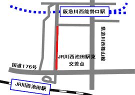 川西1地図