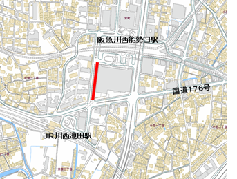 川西1地図