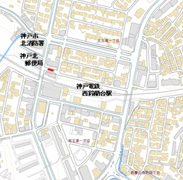 神戸北地図