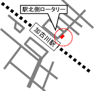 加古川１地図