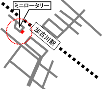 加古川３地図