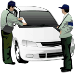 駐車監視員イラスト