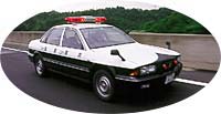 パトカーの写真