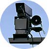 テレビカメラの写真