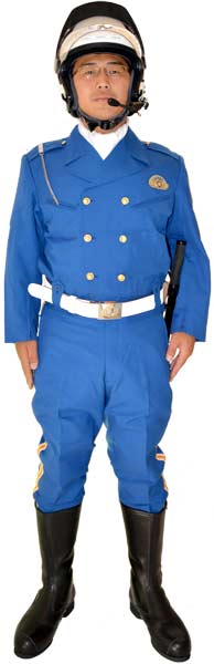 白バイ合服の写真